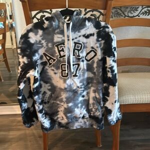 Tie dye Aeropastle hoodie size large